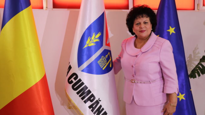 Mariana Gâju, primarul comunei Cumpăna. FOTO Adrian Boioglu / Cumpaneni.ro