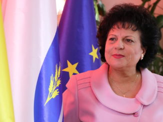 Mariana Gâju, primarul comunei Cumpăna. FOTO Adrian Boioglu / Cumpaneni.ro