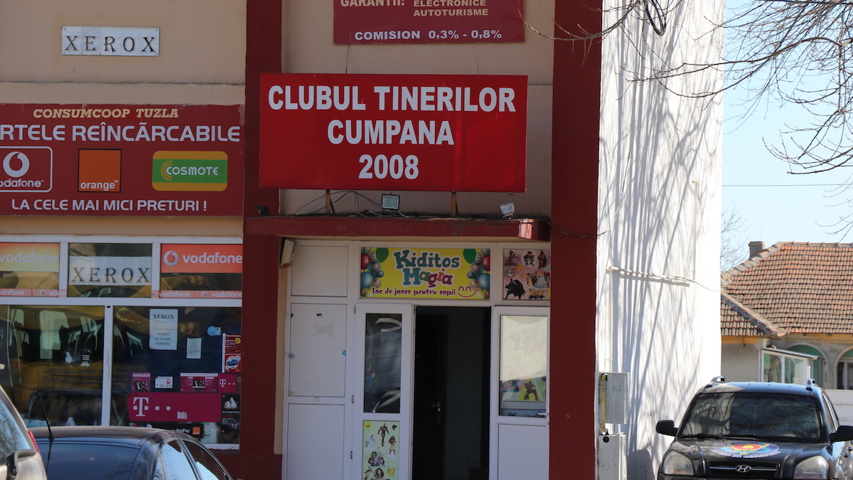 Clubul Tinerilor din Cumpăna. FOTO Adrian Boioglu / Cumpaneni.ro