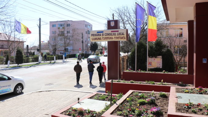 Primăria Cumpăna. FOTO Adrian Boioglu / Cumpaneni.ro