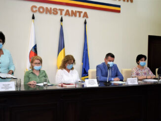Primarul Mariana Gâju a avut o întâlnire de lucru la Prefectura Constanța, FOTO Primăria Cumpăna