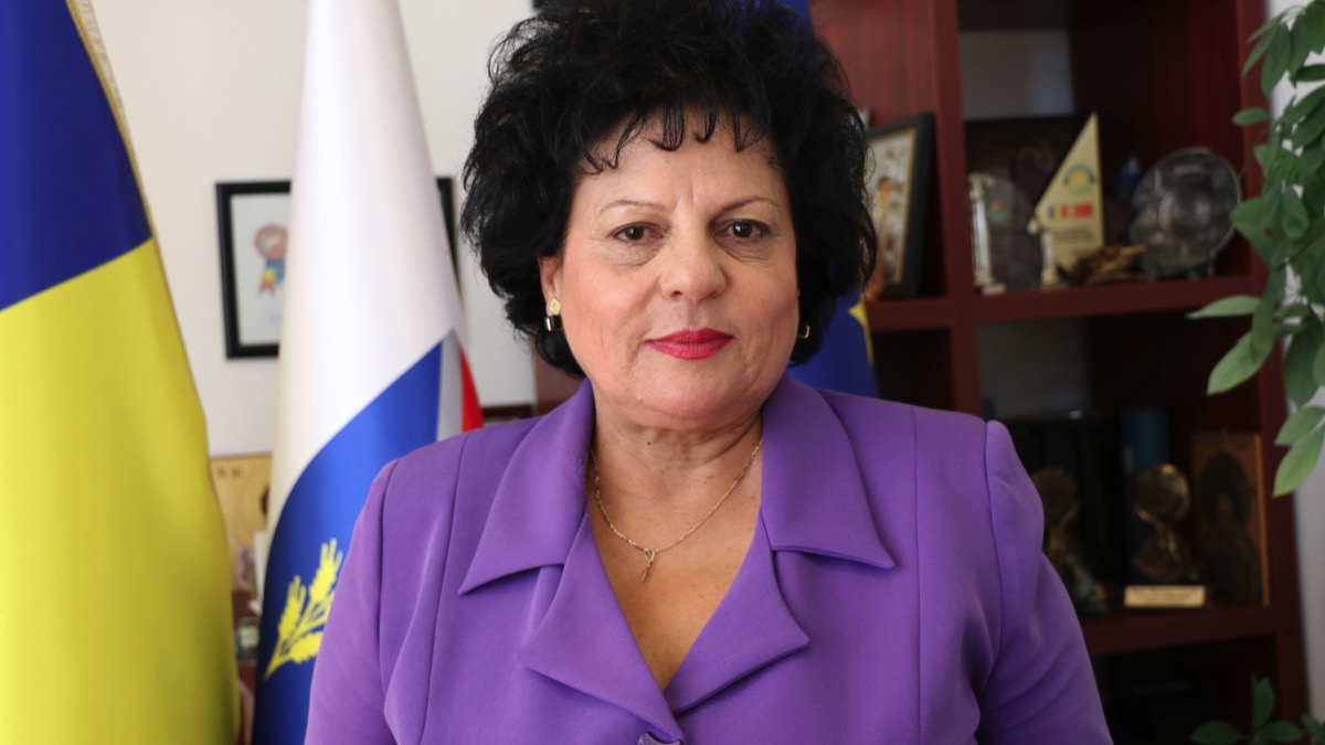Mariana Gâju, primarul comunei Cumpăna. FOTO Adrian Boioglu