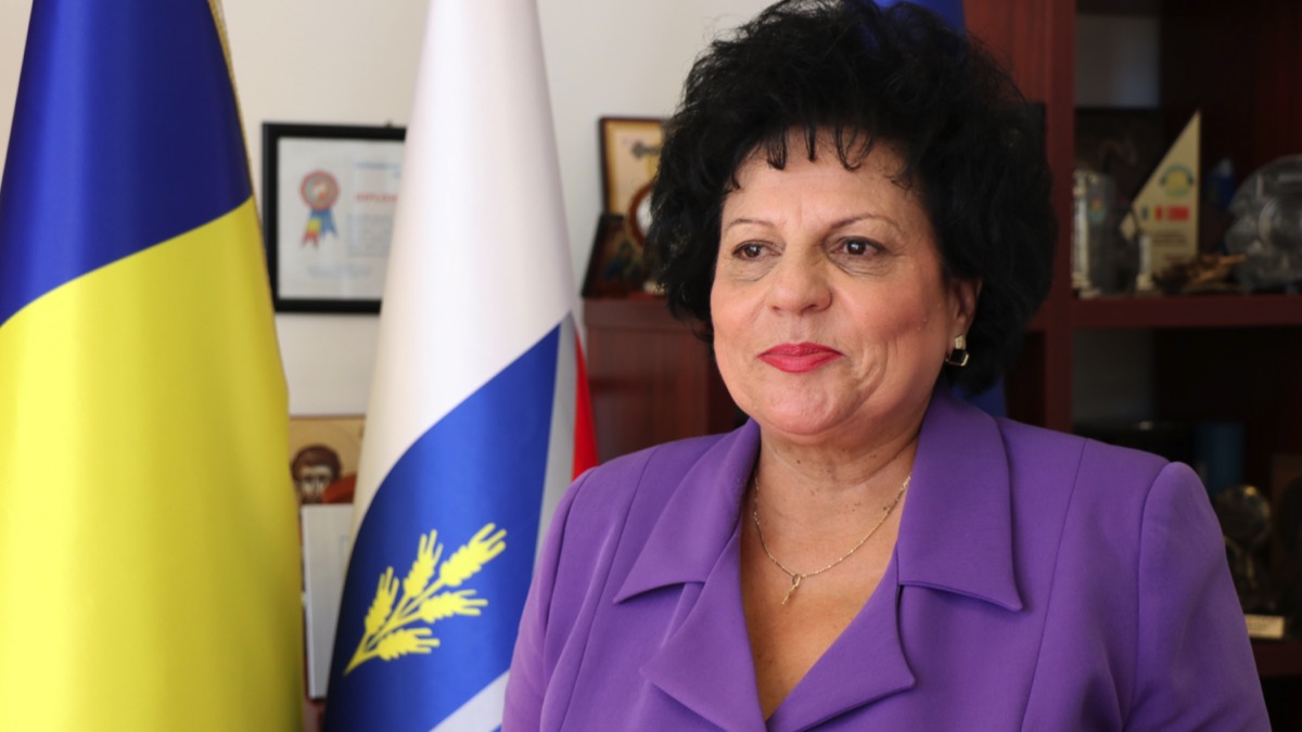 Mariana Gâju, primarul comunei Cumpăna. FOTO Adrian Boioglu