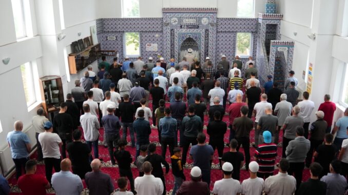 Comunitatea musulmană din Cumpăna. FOTO Primăria Cumpăna