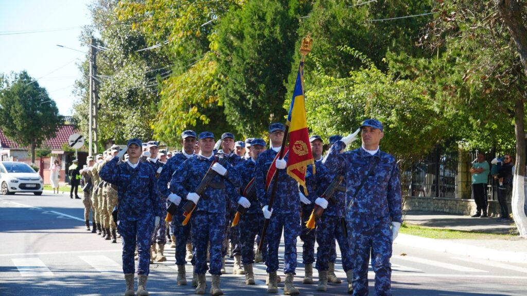 Ceremonie solemnă la Cumpăna cu ocazia Zilei Armatei României. FOTO Primăria Comunei Cumpăna