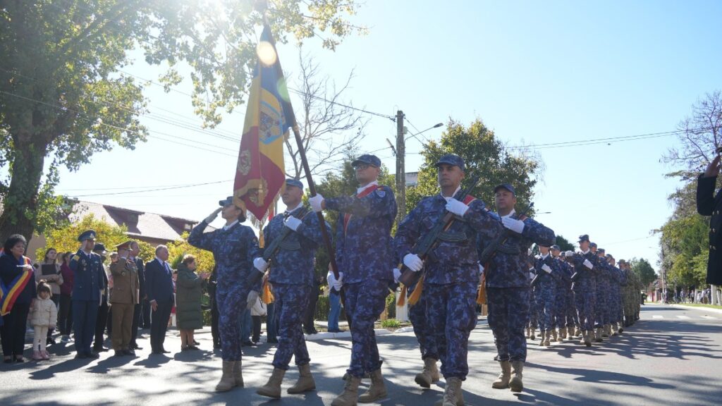 Ceremonie solemnă la Cumpăna cu ocazia Zilei Armatei României. FOTO Primăria Comunei Cumpăna