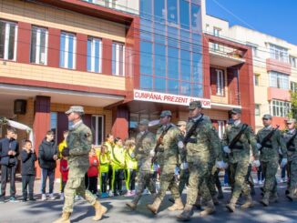 Comuna Cumpăna organizează în fiecare an activități omagiale dedicate Zilei Armatei României. FOTO Primăria Cumpăna
