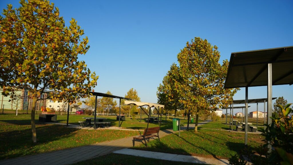 Primăria Cumpăna a inaugurat un nou spațiu de relaxare pentru locuitorii comunei. FOTO Primăria Cumpăna