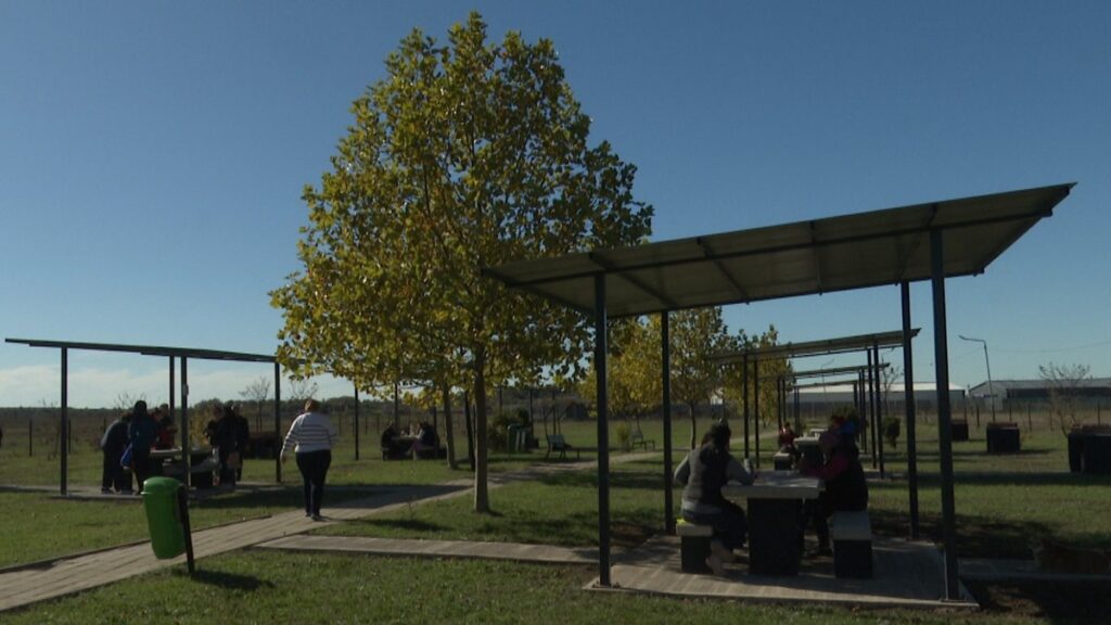 Primăria Cumpăna a inaugurat un nou spațiu de relaxare pentru locuitorii comunei. FOTO Primăria Cumpăna
