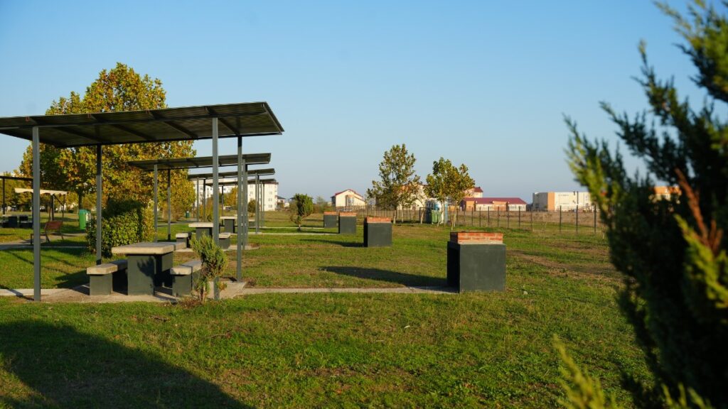 Primăria Cumpăna a inaugurat un nou spațiu de relaxare pentru locuitorii comunei. FOTO Primăria Cumpăna