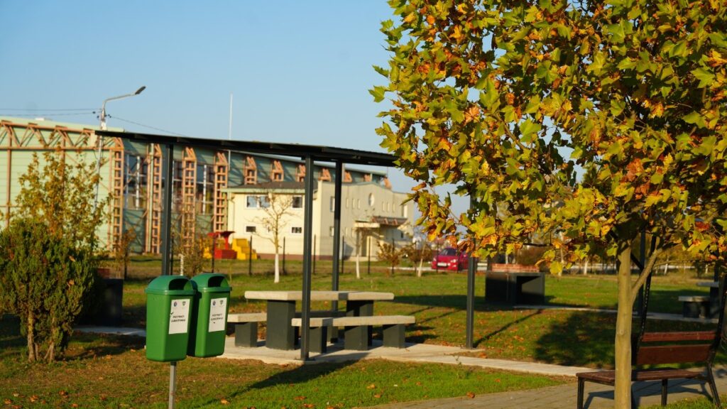 Primăria Cumpăna a inaugurat un nou spațiu de relaxare pentru locuitorii comunei. FOTO Primăria Cumpăna