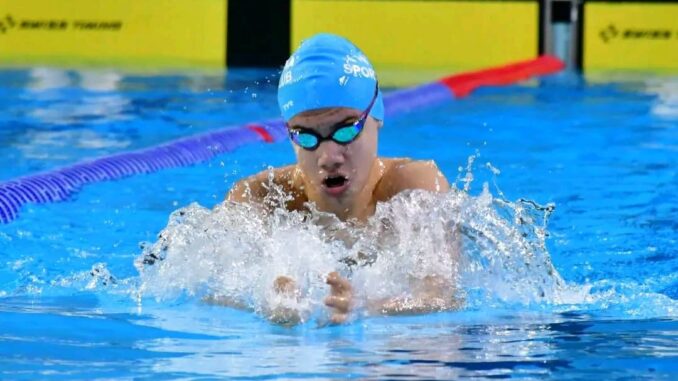 Înotătorul Bogdan Talpac, noi rezultate remarcabile pentru comuna Cumpăna