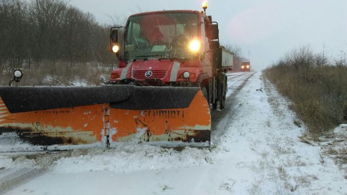 Deszăpezire în județul Constanța. FOTO Arhiva CTnews.ro. Imagine cu caracter ilustrativ
